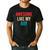 Awesome Like My Boy Mom Dad Men's Casual T-Shirt Black Awesome Like My Boy Mom Dad Men's Casual T-Shirt Black