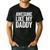Awesome Like My Daddy Shirt Son Daughter Fathers Day Men's Casual T-Shirt Black