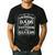 Awesome Dads Have Tattoos And Beards Father's Day 2025 Men's Casual T-Shirt Black