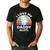 Axolotl Kids Teens Retro Sunset I Love My Daddy Men's Casual T-Shirt Black