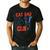 ON Back Cat Dad Club Life Is Better With Cats Father's Day Men's Casual T-Shirt Black