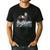 Bald Eagle Dad Mom Three Eaglet Chicks Babies In The Nest Men's Casual T-Shirt Black