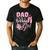Ballerina Bday Dance Dad Of The Birthday Girl Ballet Dancer Men's Casual T-Shirt Black