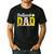 Ballpark Dad Baseball Softball Dad Of Ballers Men's Casual T-Shirt Black