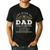The Bank Of Dad Father's Day College Tuition Student Men's Casual T-Shirt Black