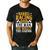 Barrel Racing Dad Horse Barrel Racer Men's Casual T-Shirt Black
