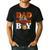 Basketball DAD Of The Birthday Boy Family Matching Men's Casual T-Shirt Black Basketball DAD Of The Birthday Boy Family Matching Men's Casual T-Shirt Black