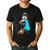 Bernedoodle I Love Dad Tattoo Apparel Dog Dad Dads Men's Casual T-Shirt Black
