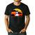 Best Bunny Dad Ever Rabbit Jumper Dad Men's Casual T-Shirt Black