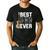 Best Dad Ever Guitarist Father D-A-D Chord Guitar Men's Casual T-Shirt Black