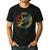 Best Dad In The World Father's Day Vintage Dad Men's Casual T-Shirt Black