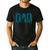 Best Golf Dad Ever T Shirt Golf Dad Shirt Men's Casual T-Shirt Black