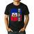 Best Haitian Dad Ever Haiti Daddy Father's Day Men's Casual T-Shirt Black
