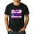 Birthday Girl Dad Of The Birthday Girl Spider Birthday Party Men's Casual T-Shirt Black