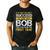 Bob If At First You Don't Succeed Father's Day Bob Dad Men's Casual T-Shirt Black