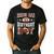 Bonus Dad Of The Birthday Boy Football Game Day Men's Casual T-Shirt Black