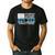 Boy Dad Proud Dad Of Boy Father Of Boy Shirt For Dad US Flag Men's Casual T-Shirt Black