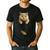 British Shorthair Cat Pocket Cat Mom Cat Dad Cat Lover Men's Casual T-Shirt Black