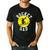 Bucket Dad Softball Dad Baseball Father's Coach Men's Casual T-Shirt Black
