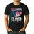 Burnouts Or Bows Your Dad Loves You Gender Reveal Men's Casual T-Shirt Black
