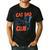 Cat Dad Club Life Is Better With Cats Cat Dad Retro Men's Casual T-Shirt Black