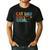 Cat Dad The Man The Myth Snack Dealer Fathers Day Men's Casual T-Shirt Black