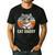 Cat Daddy Shirt Men Cat Lover Dad Fathers Day Men's Casual T-Shirt Black