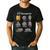 Cat Geometry Math Cat For Cat Dad Cat Mom Kids Men's Casual T-Shirt Black