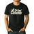 The Catfather Cat Dad Father's Day Cat Lover Men's Casual T-Shirt Black
