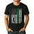 Cheer Dad Flag Green Cheerleading Men's Casual T-Shirt Black