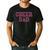 Cheer Dad Pink Cheerleading Men's Casual T-Shirt Black