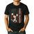 Cheer Grandpa US Flag Dad Patriotic Cheerleader Fathers Day Men's Casual T-Shirt Black