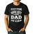 Cheerleading Dad Father Cheer Dad Men's Casual T-Shirt Black
