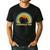 Chinchilla Dad Father's Day Chinchilla Lover Dad Daddy Men's Casual T-Shirt Black