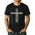 Christian Blessed Dad Cross Father's Day Best Dad Men's Casual T-Shirt Black Christian Blessed Dad Cross Father's Day Best Dad Men's Casual T-Shirt Black
