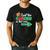 Christmas Twins Expecting Dad T-Shirt Pregnant Wife Tee Men's Casual T-Shirt Black