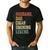Cigar Lover For Dad Men Vintage Cigar Saying Men's Casual T-Shirt Black