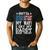 Cool I Get My Daddy Back Today Military Child Small Men's Casual T-Shirt Black