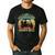 This Is How A Cool Grandpa Rolls Vintage Golf Dad Grandpa Men's Casual T-Shirt Black
