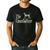 Coonfather Coon Hunting Dogs Coonhound Dad Men's Casual T-Shirt Black