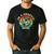 In A Crappie Mood Retro Fishing Sarcastic Dad Men's Casual T-Shirt Black