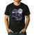 Crested Gecko Moon Retro Reptile Mom Dad Breeder Lover Men's Casual T-Shirt Black