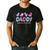 Cute Daddy Saurus Dad Dinosaur Birthday Boy Girl Family Men's Casual T-Shirt Black