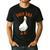 Cute Duck Dad Lover Illustration Duck Owner Men's Casual T-Shirt Black Cute Duck Dad Lover Illustration Duck Owner Men's Casual T-Shirt Black