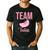Cute Team Tutus Gender Reveal For Mom And Dad Men's Casual T-Shirt Black