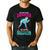 Cute Wrestling Daughter Favorite Wrestler Dad Mom Men's Casual T-Shirt Black