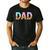 Dad Of 1st First Birthday Girl Ice Cream Men's Casual T-Shirt Black