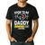 Dad To Be 2026 Loading Dad Est 2026 Promoted To Daddy Men's Casual T-Shirt Black