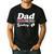 Dad To Be 2026 Loading Pink Pregnancy Reveal New Dad Daddy Men's Casual T-Shirt Black Dad To Be 2026 Loading Pink Pregnancy Reveal New Dad Daddy Men's Casual T-Shirt Black