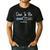 Dad To Be 2026 Promoted To Daddy Soon To Be New Dad Men's Casual T-Shirt Black
